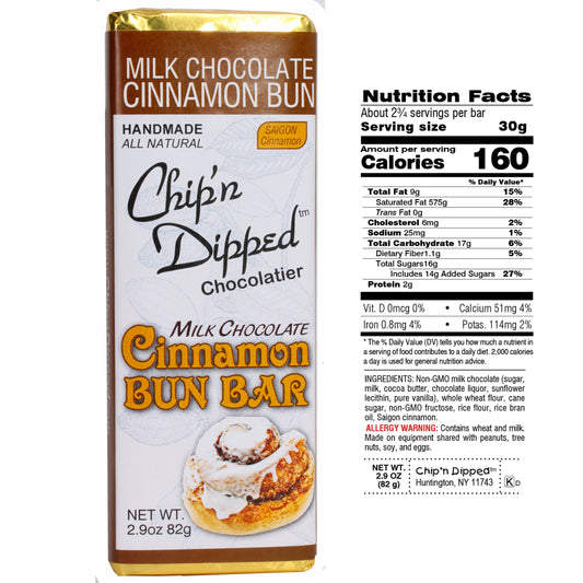 Milk Chocolate Cinnamon Bun Bar