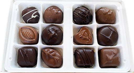 Custom 12 Piece Box Of Chocolate
