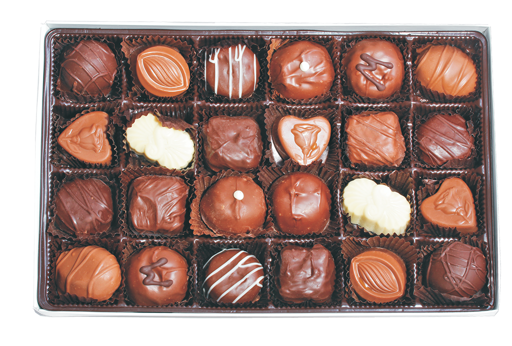 Custom 24 Piece Box Of Chocolate