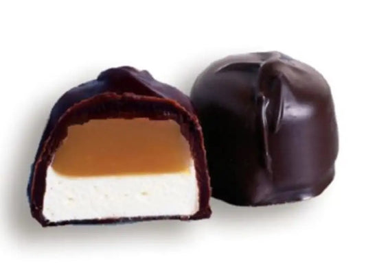 Chocolate Covered Caramel Marshmallows