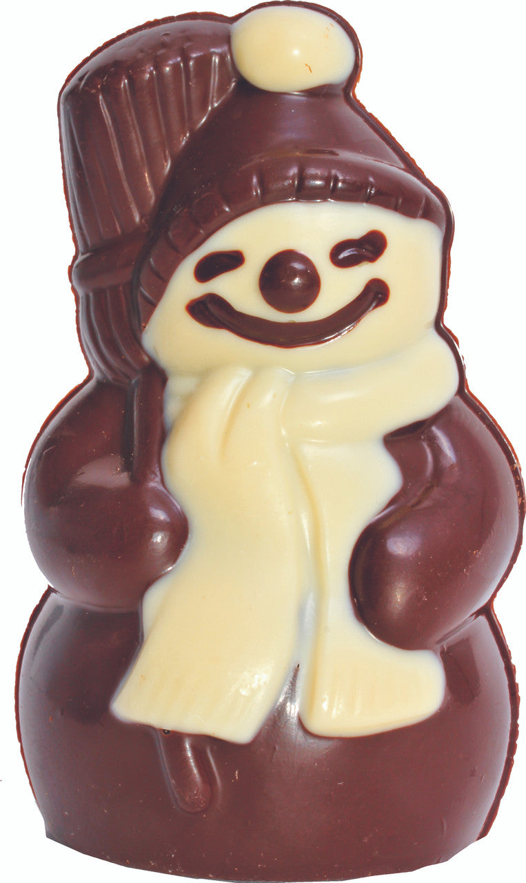Dark Chocolate Snowman