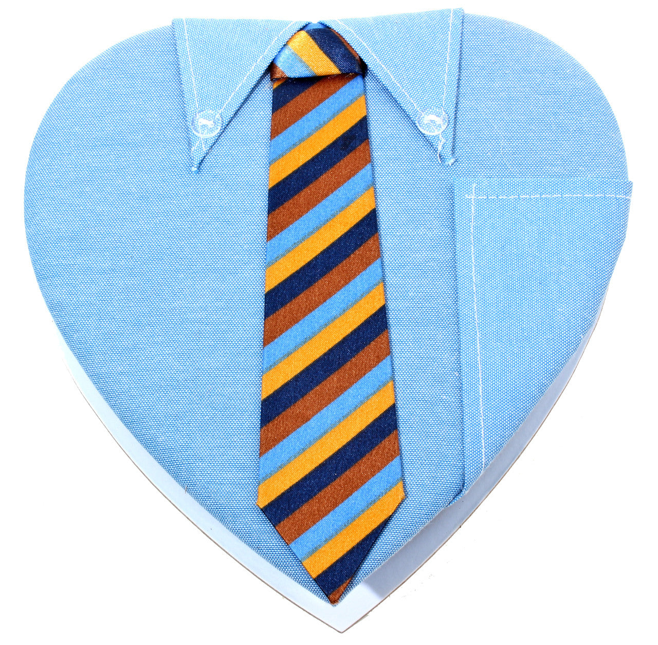 “Shirt & Tie Guy” Heart [Half-Pound]