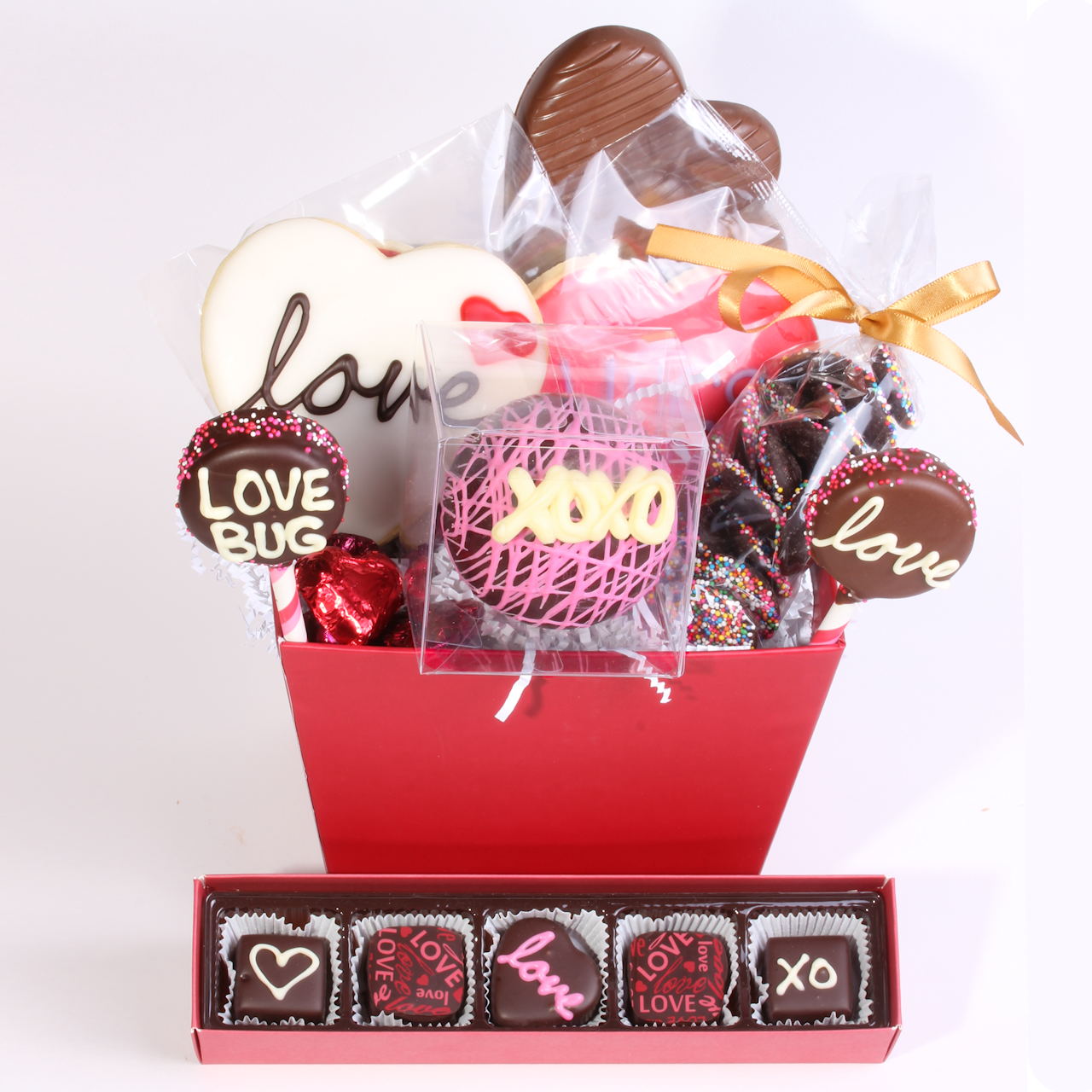 Big Valentine's Day Love Basket